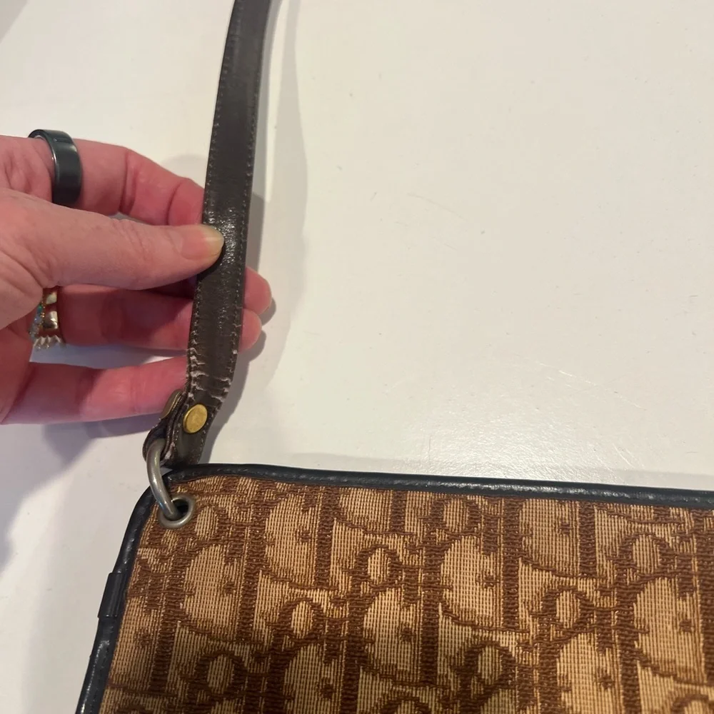 Dior Canvas Shoulder Bag - Picture 8 of 9